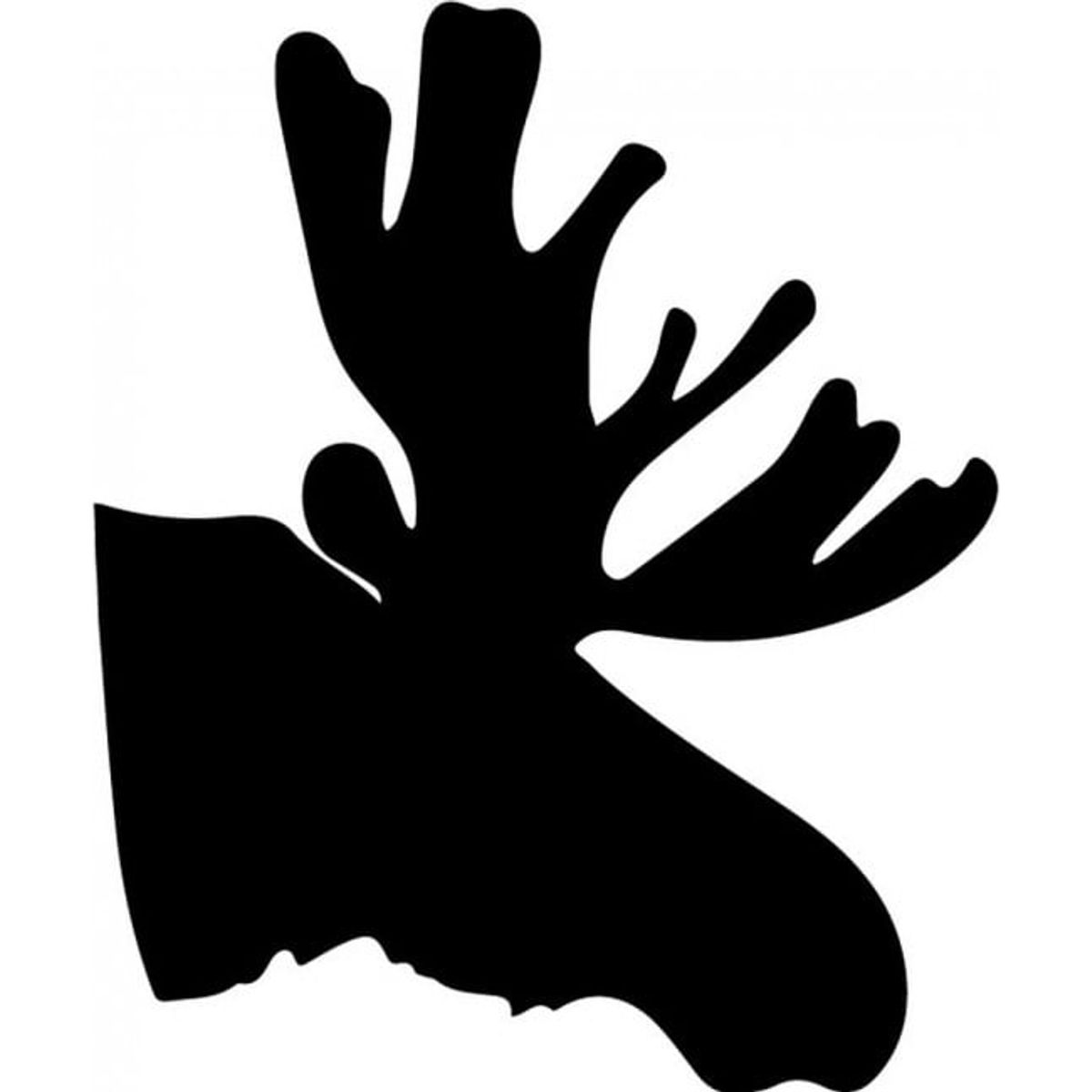 GENERICO - Decomural Moose Head Forest Animals WS-32798