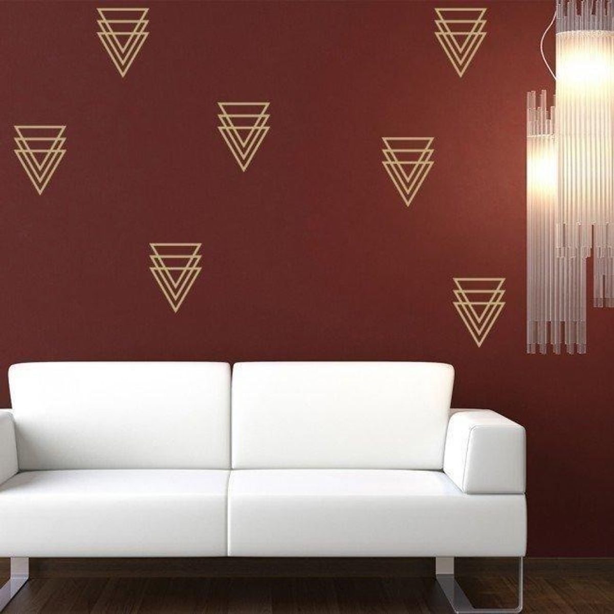 GENERICO - Decomural Triangle Geometric Design Pack WS-44183