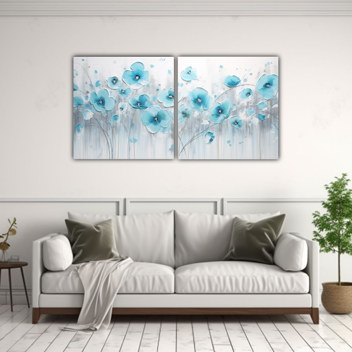 GENERICO - Arte Pared Patron Intenso Decoración Hogar 140x70 Cm
