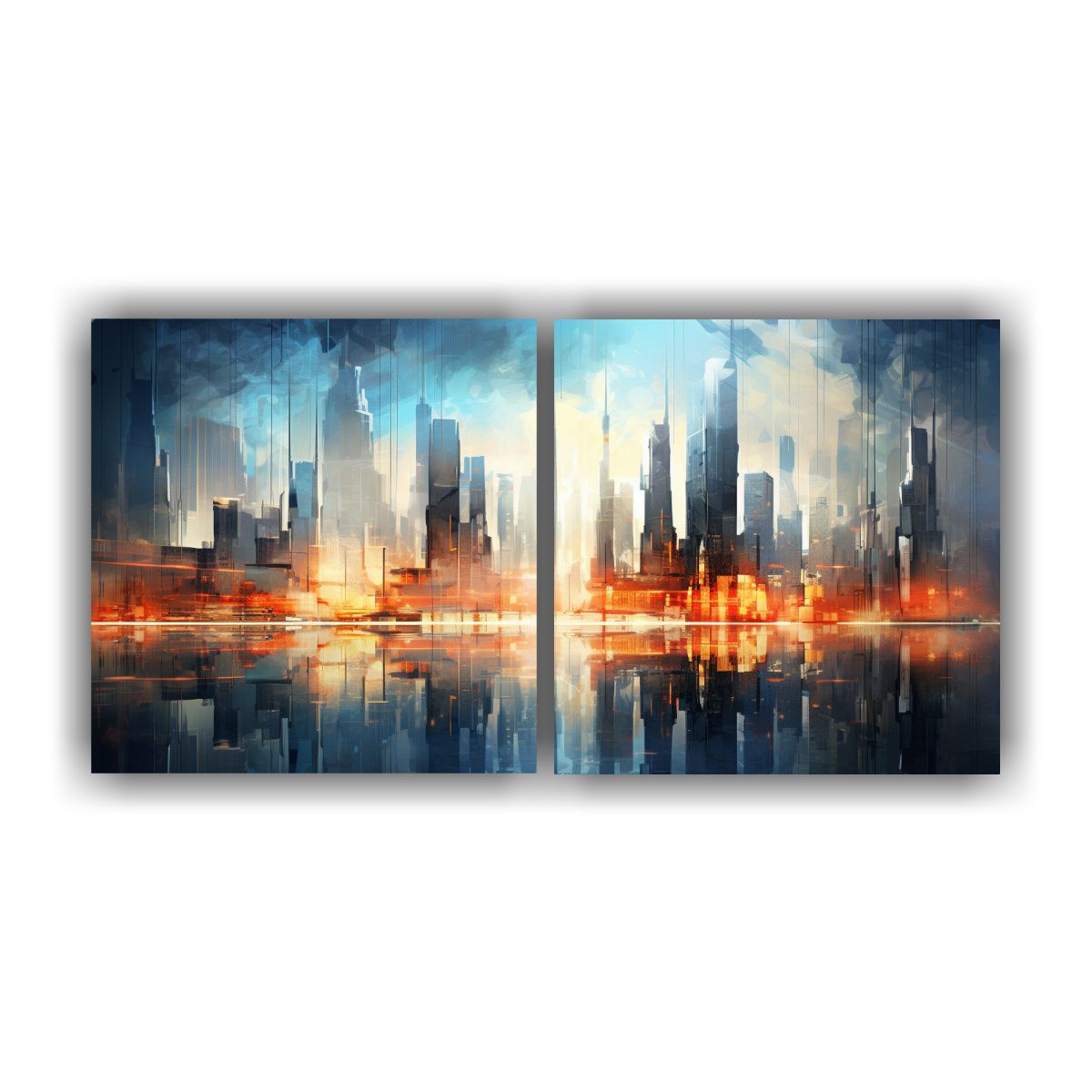 GENERICO - Pinturas Decorativas Abstractas De La Vanguardia 120x60 Cm