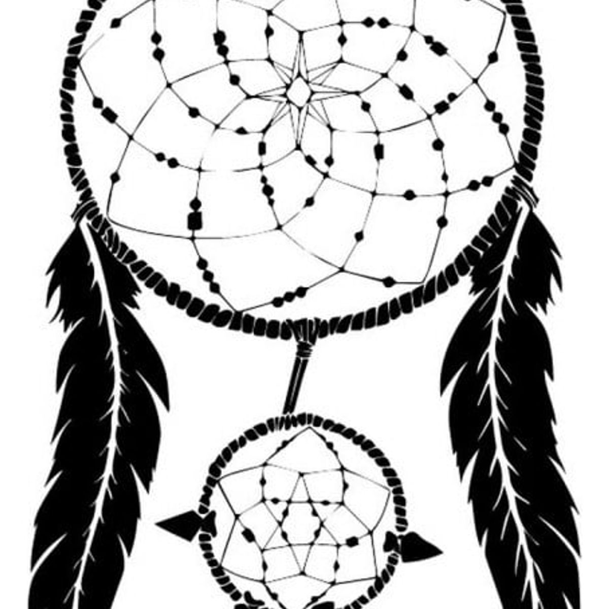 GENERICO - Decomural Dream Catcher Feather WS-32804