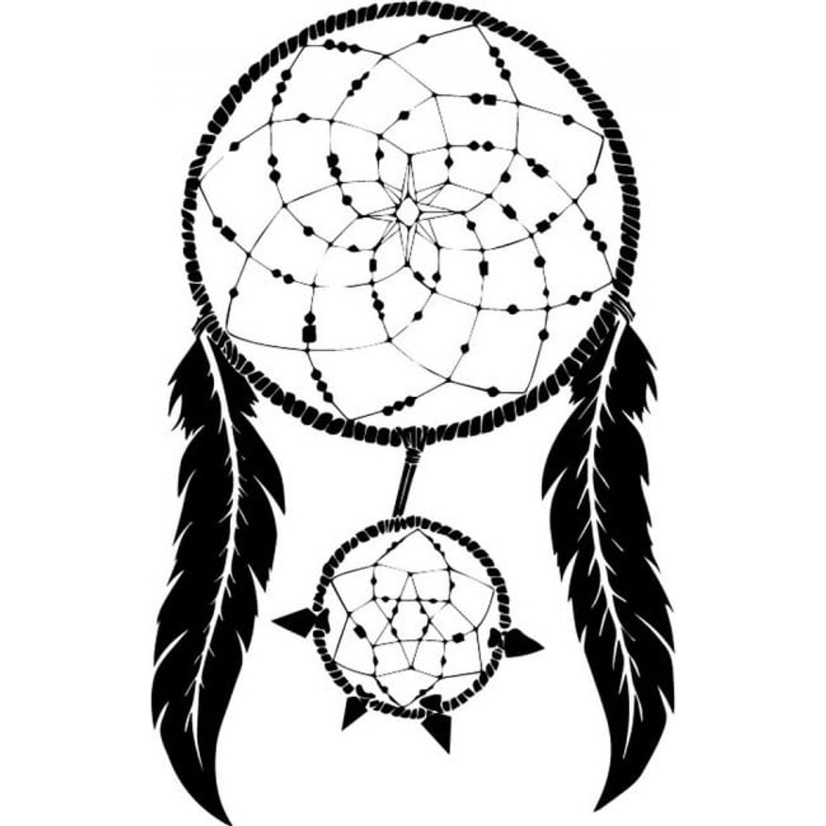 GENERICO - Decomural Dream Catcher Feather WS-32804