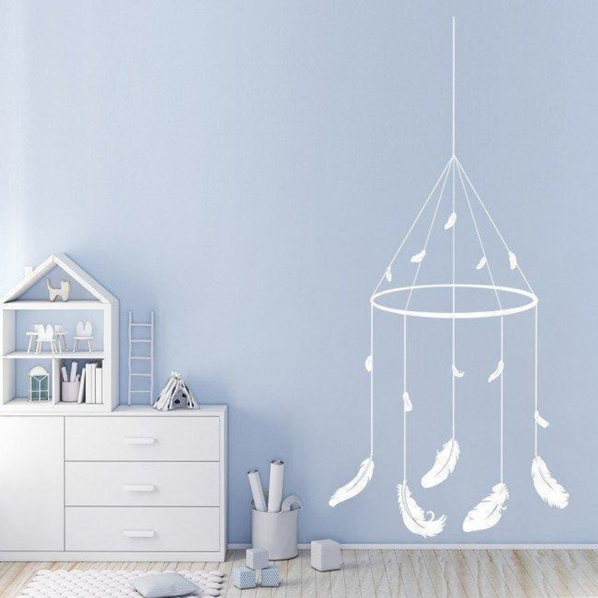 GENERICO - Decomural Dream Catcher Mobile Feather Nursery WS-44193