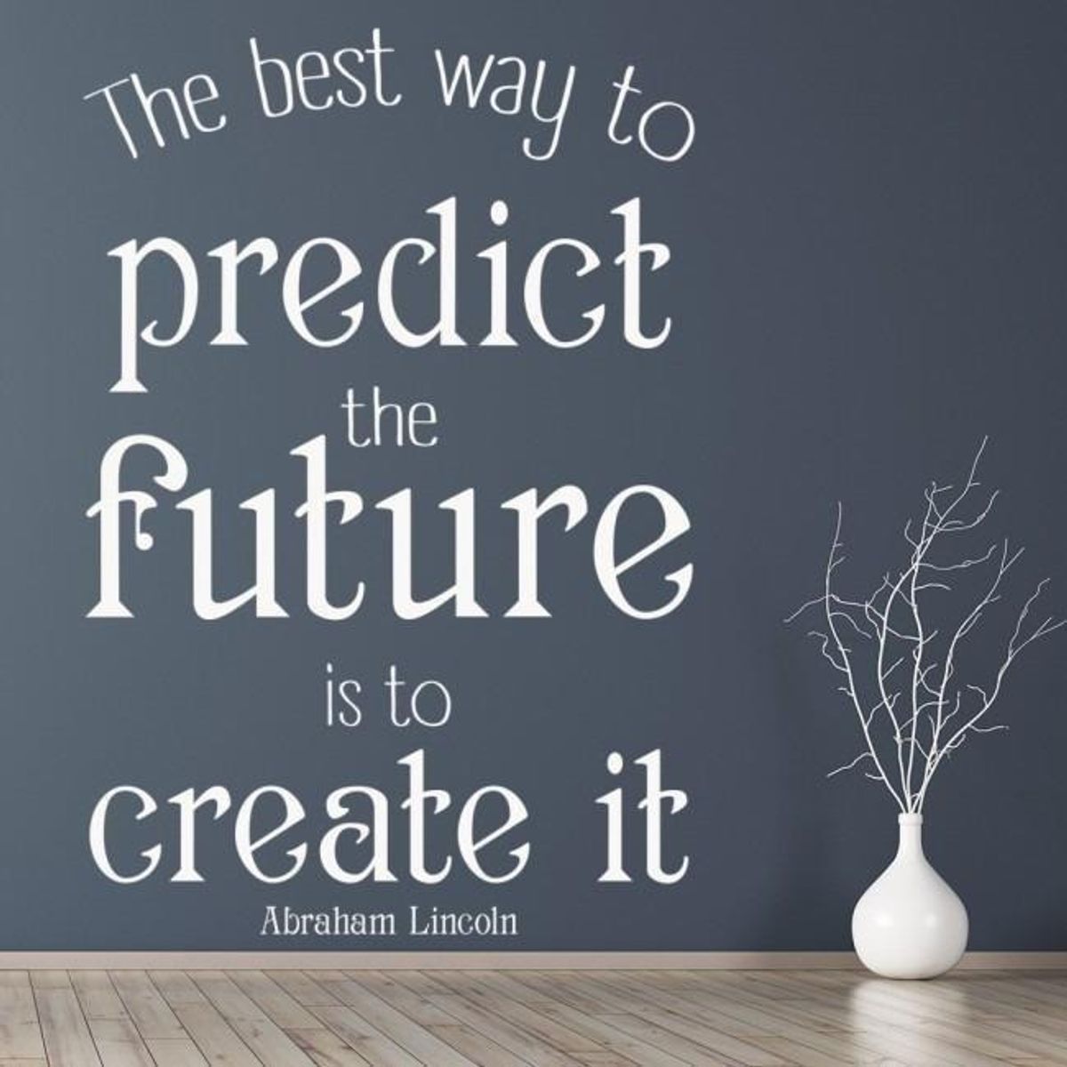 GENERICO - Decomural Predict Future Inspirational WS-44195