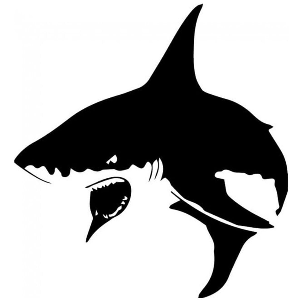 GENERICO - Decomural Shark Attack Sea Animals WS-32826