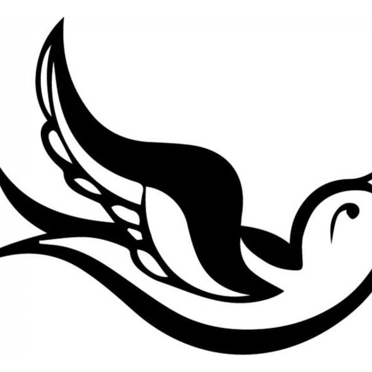 GENERICO - Decomural Flying Swallow Bird WS-32873