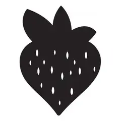 GENERICO - Decomural Strawberry Fruit Food Kitchen WS-44210