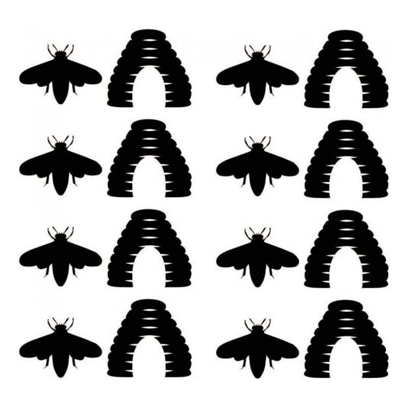 GENERICO - Decomural Honey Bee Food Kitchen Set WS-44211