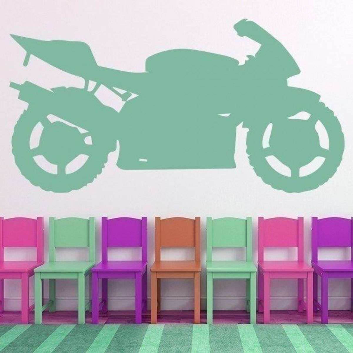 GENERICO - Decomural Motorcycle Motorbike WS-32880