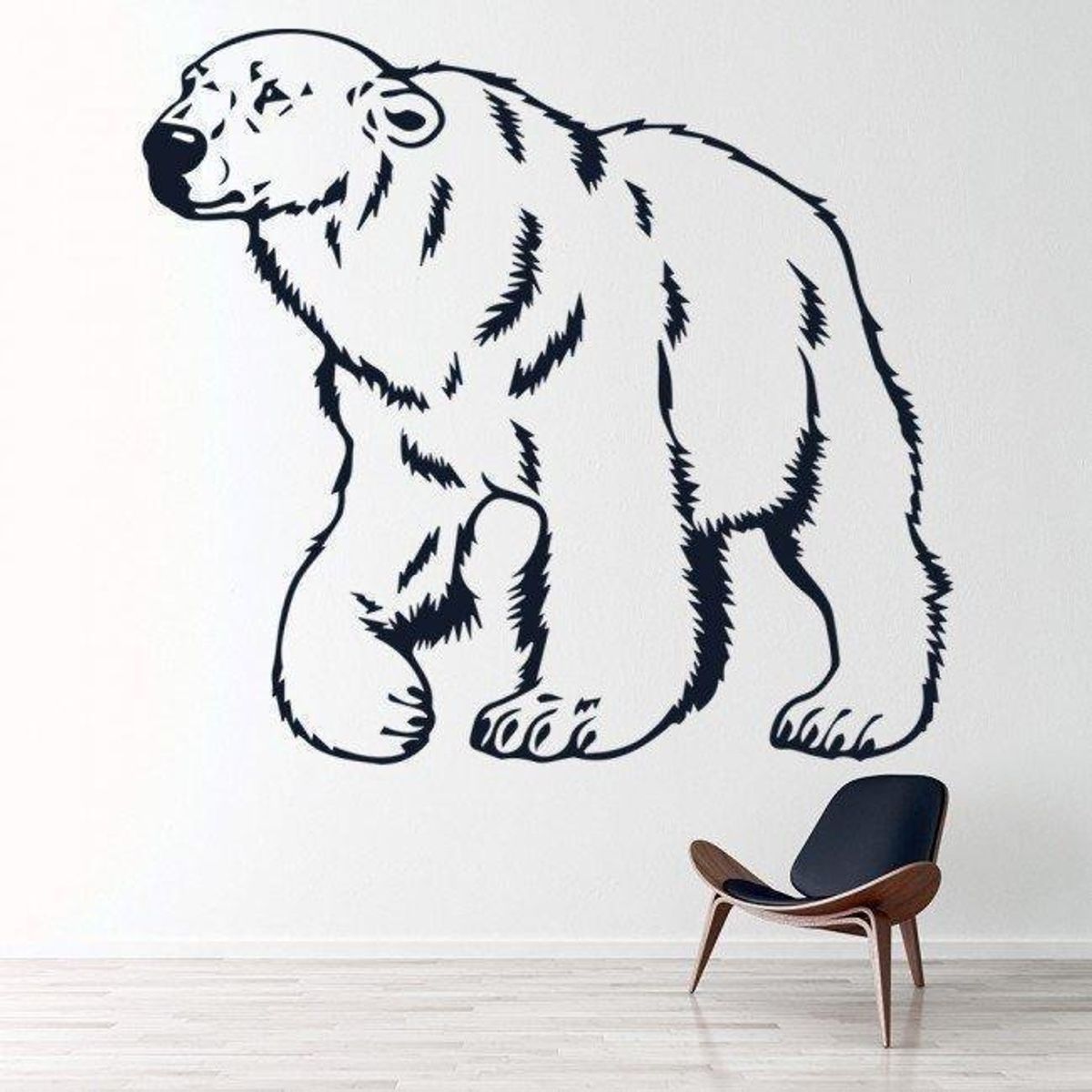 GENERICO - Decomural Polar Bear Arctic Animals WS-32887