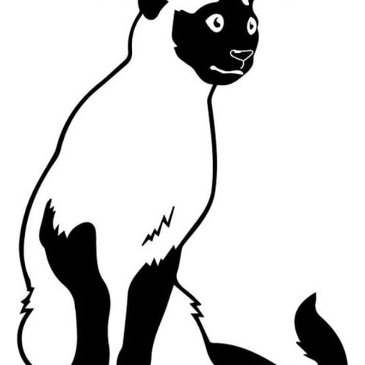 GENERICO - Decomural Siamese Cat Pets Vets WS-32891