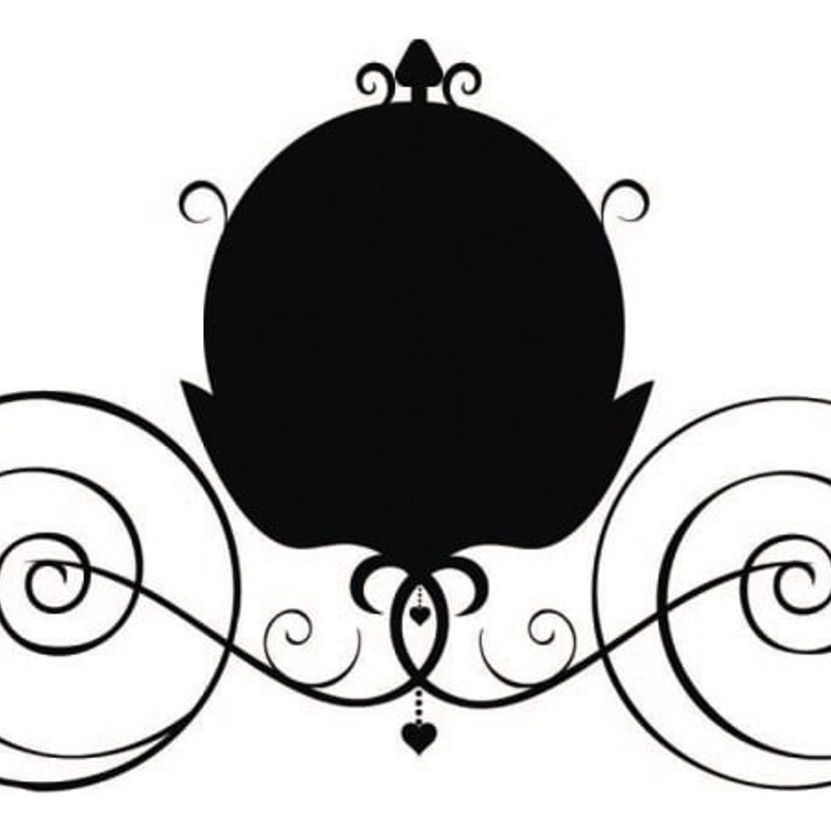 GENERICO - Decomural Princess Carriage Fairytale Cinderella WS-44225