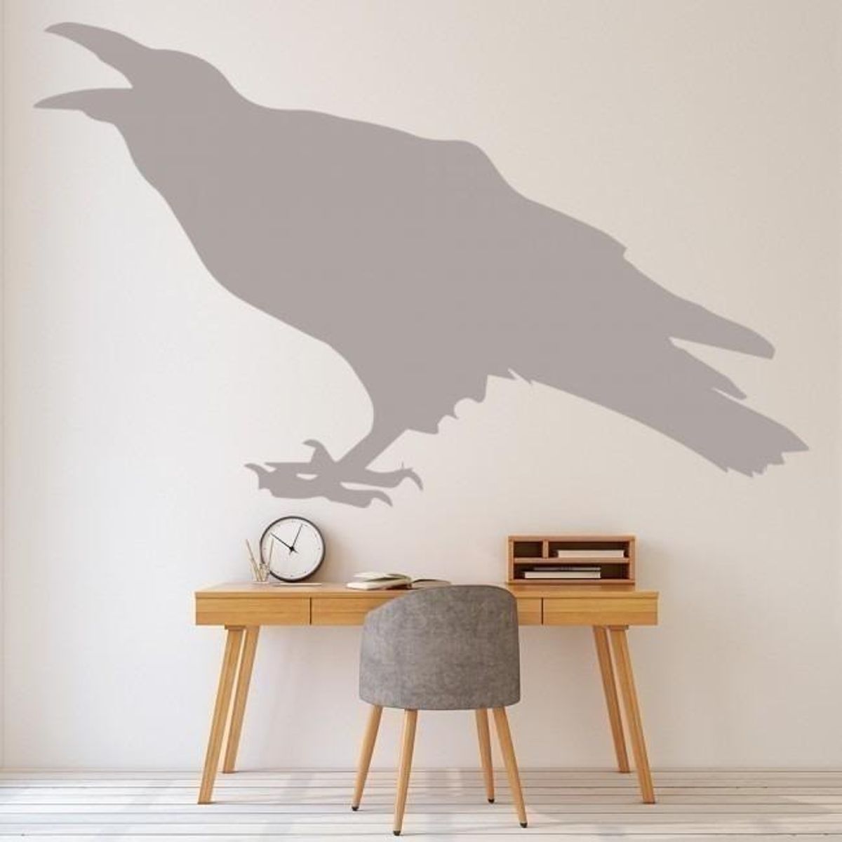 GENERICO - Decomural Cawing Raven Bird WS-32901