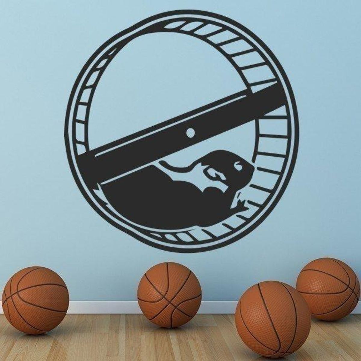 GENERICO - Decomural Hamster Kids Pets WS-32911