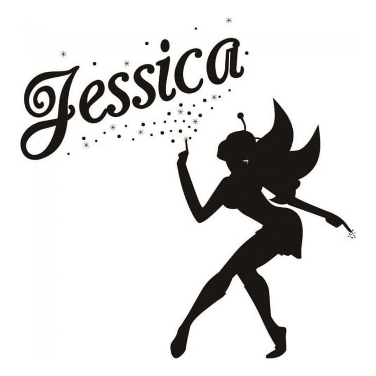 GENERICO - Decomural Personalised Name Fairy WS-44240