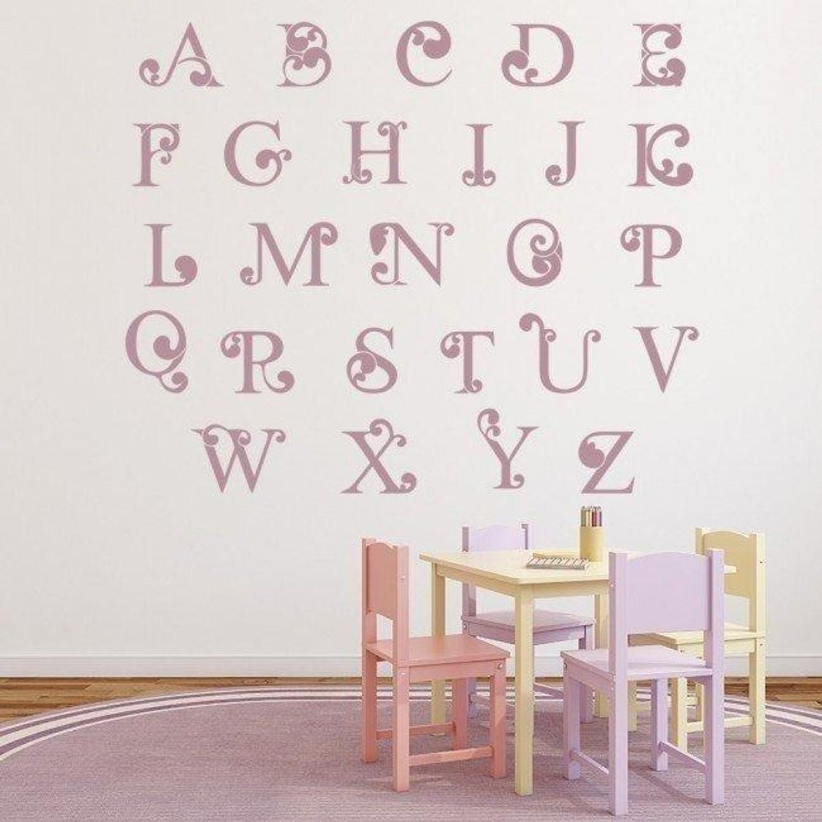 GENERICO - Decomural Alphabet Nursery WS-34453