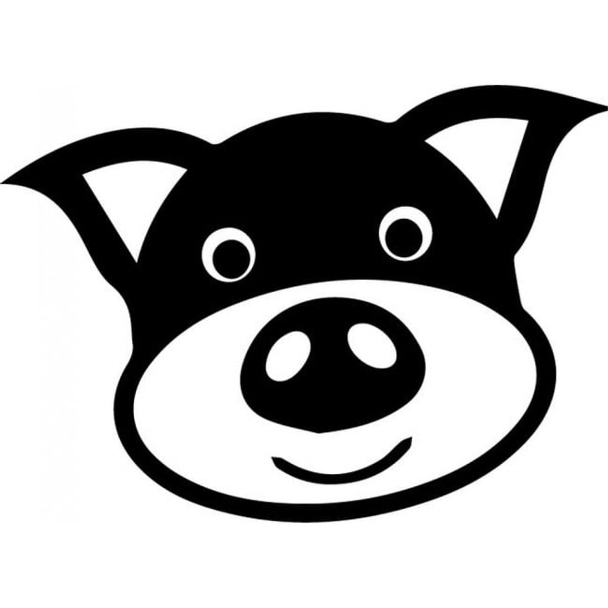 GENERICO - Decomural Cartoon Dog Childrens WS-32933