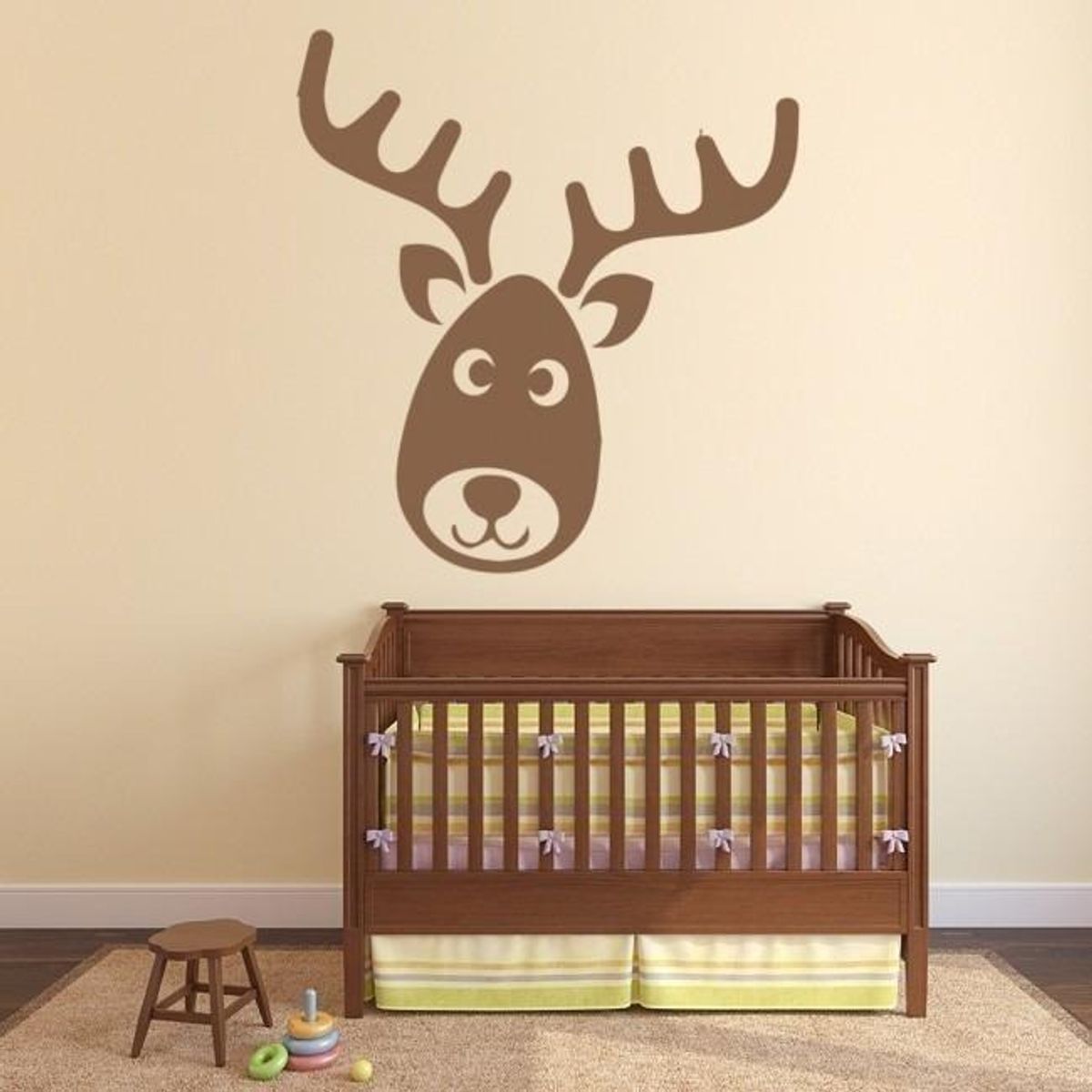 GENERICO - Decomural Deer Head Fun Animals WS-32937