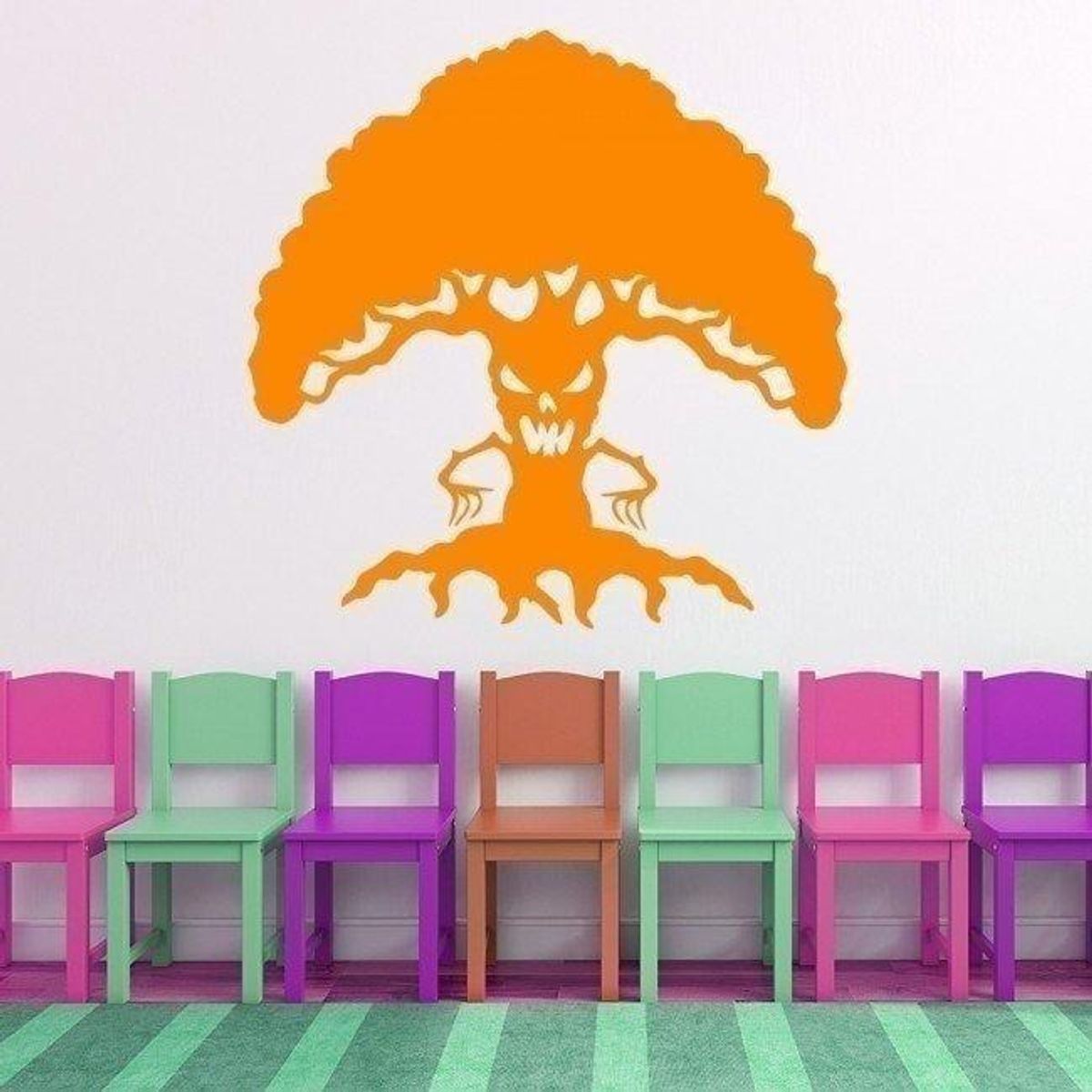 GENERICO - Decomural Spooky Tree Halloween WS-32940