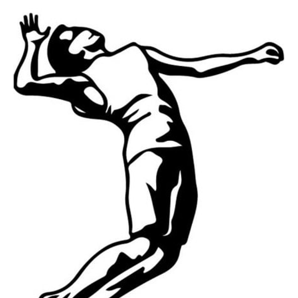 GENERICO - Decomural Volleyball Player Beach Volleyball WS-32954