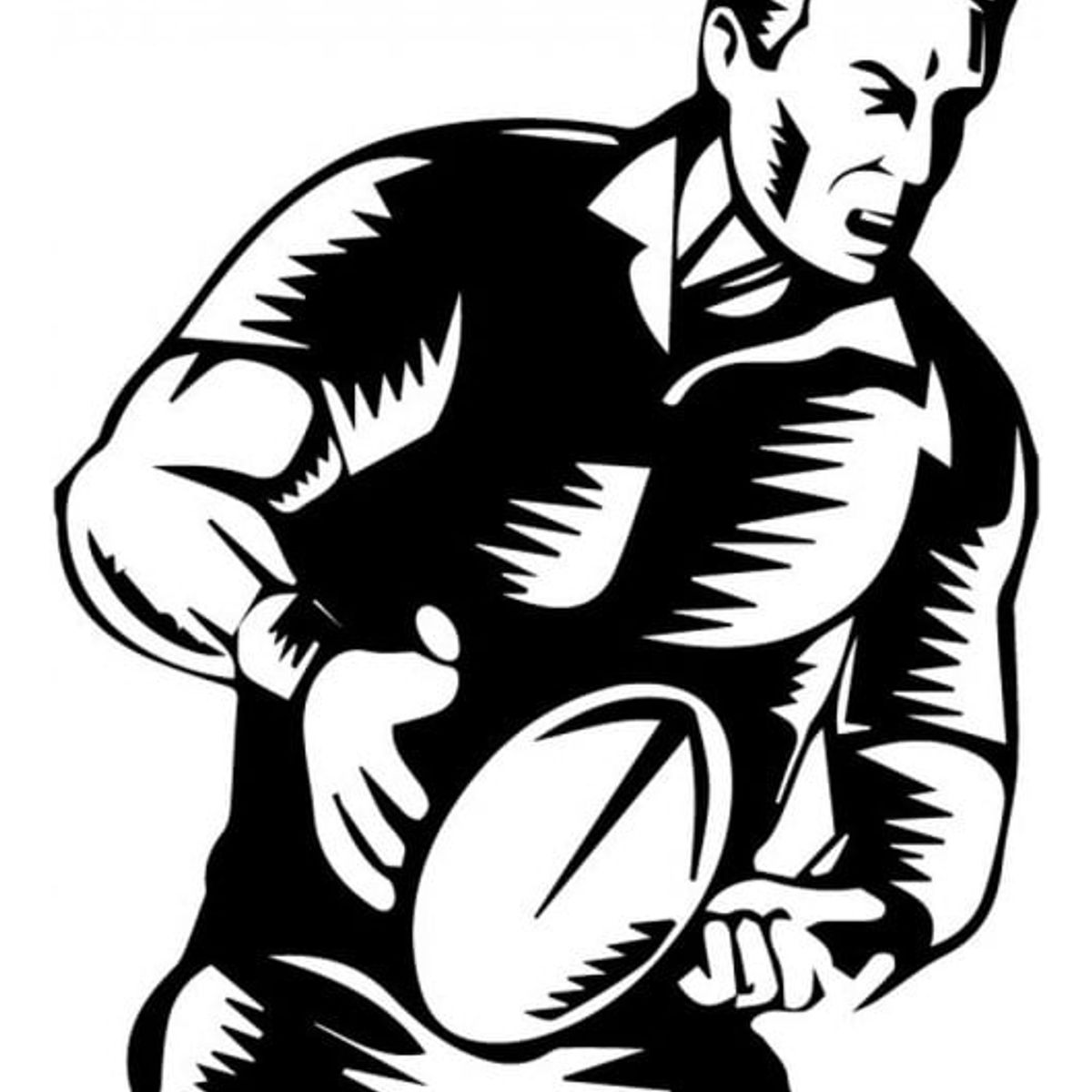 GENERICO - Decomural Rugby Player Scrum Sports WS-32957