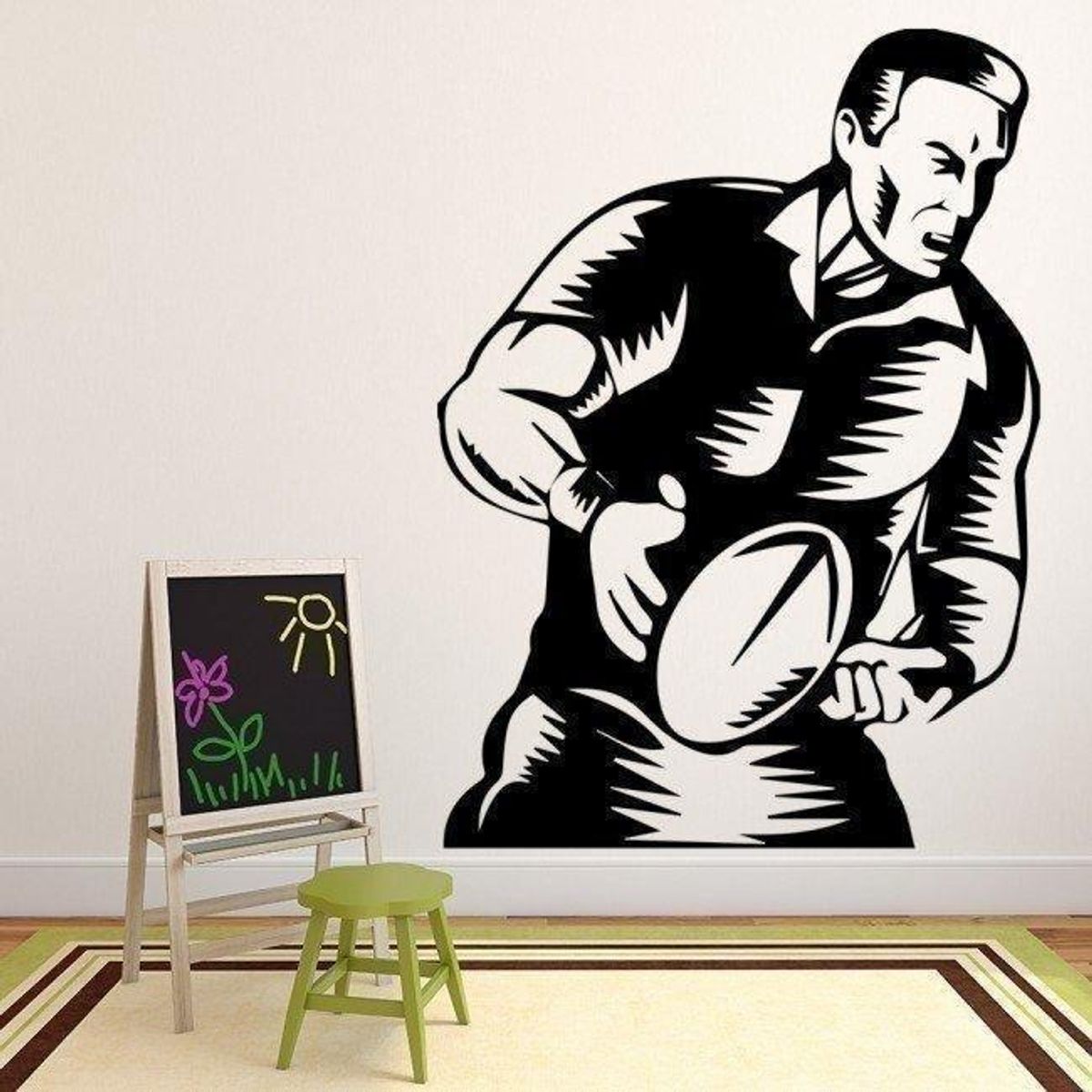 GENERICO - Decomural Rugby Player Scrum Sports WS-32957