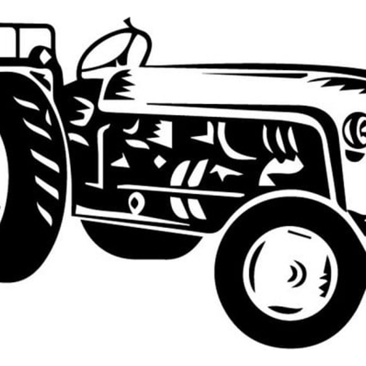 GENERICO - Decomural Vintage Tractor Farm Vehicle WS-32958