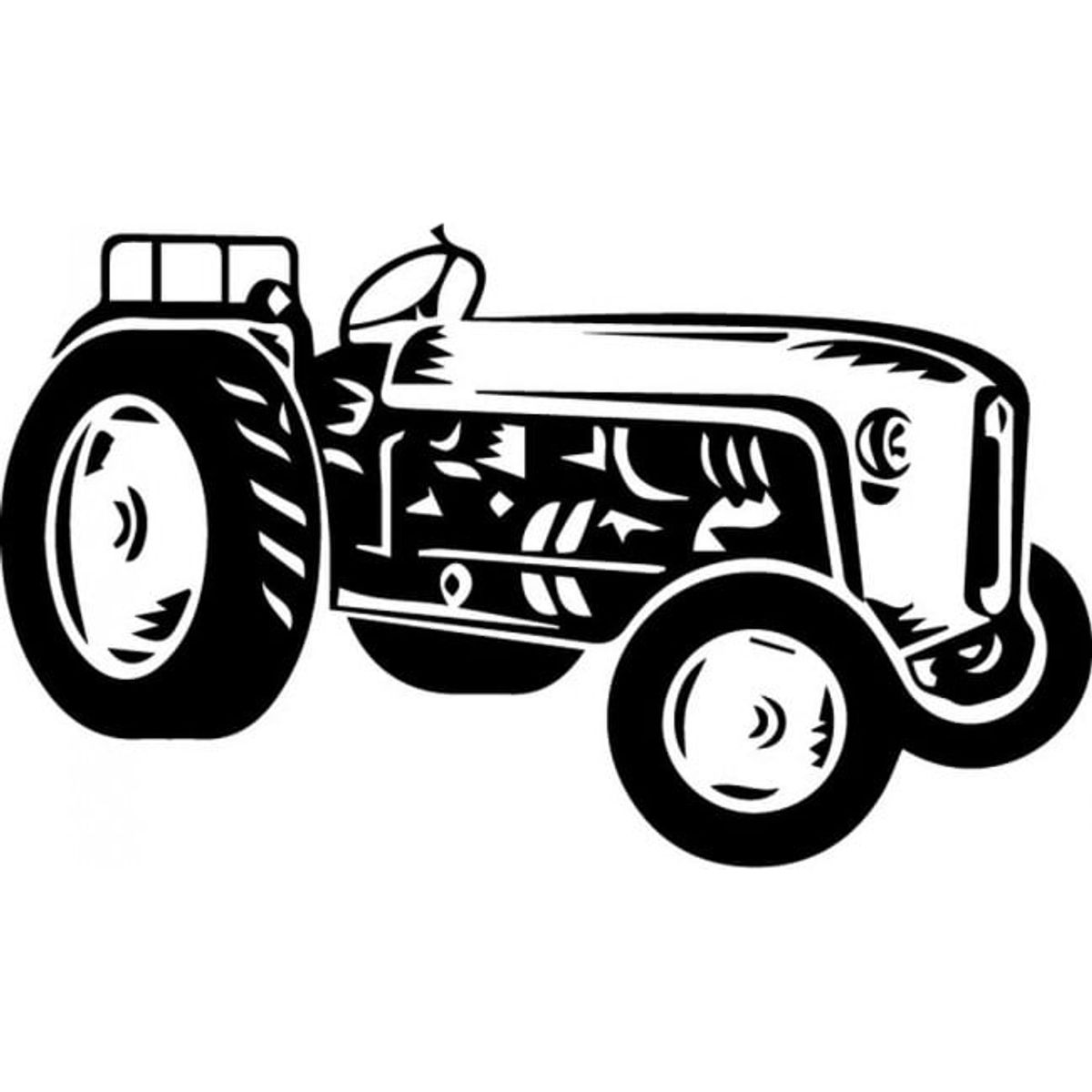 GENERICO - Decomural Vintage Tractor Farm Vehicle WS-32958