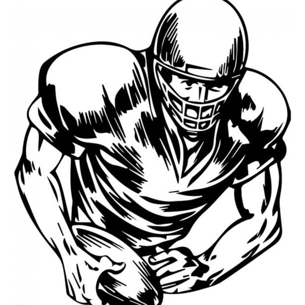 GENERICO - Decomural American Football Player Sports Wall WS-32962