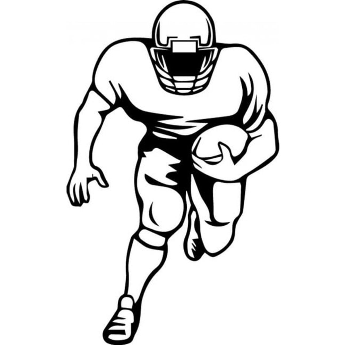 GENERICO - Decomural American Football Player Sports Wall WS-32963