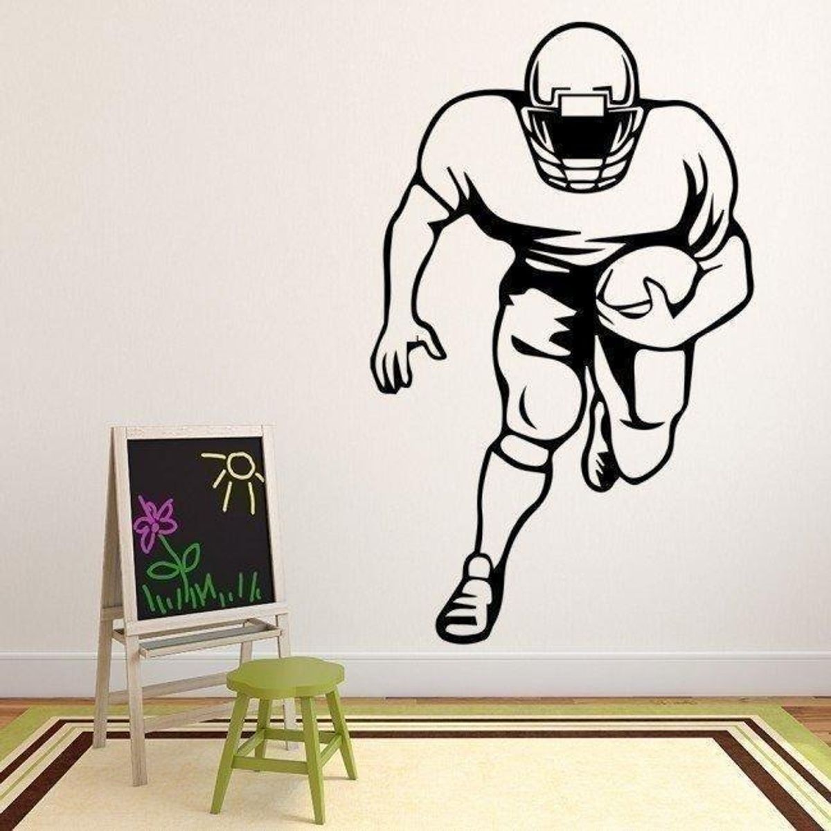 GENERICO - Decomural American Football Player Sports Wall WS-32963