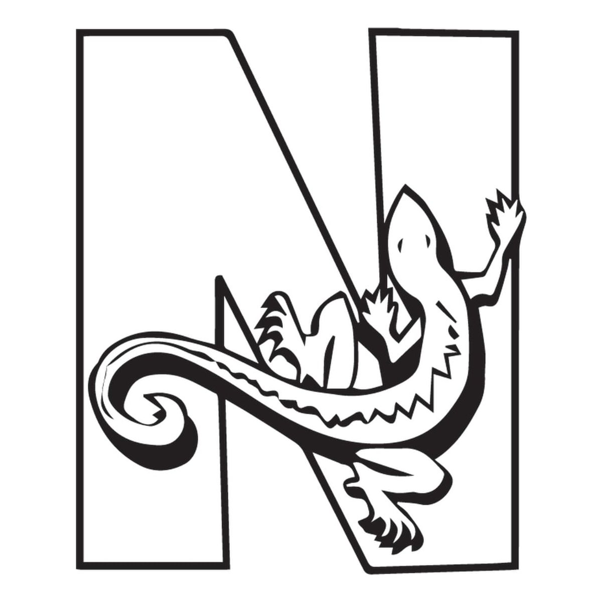 GENERICO - Decomural N Newt Alphabet Nursery WS-34464