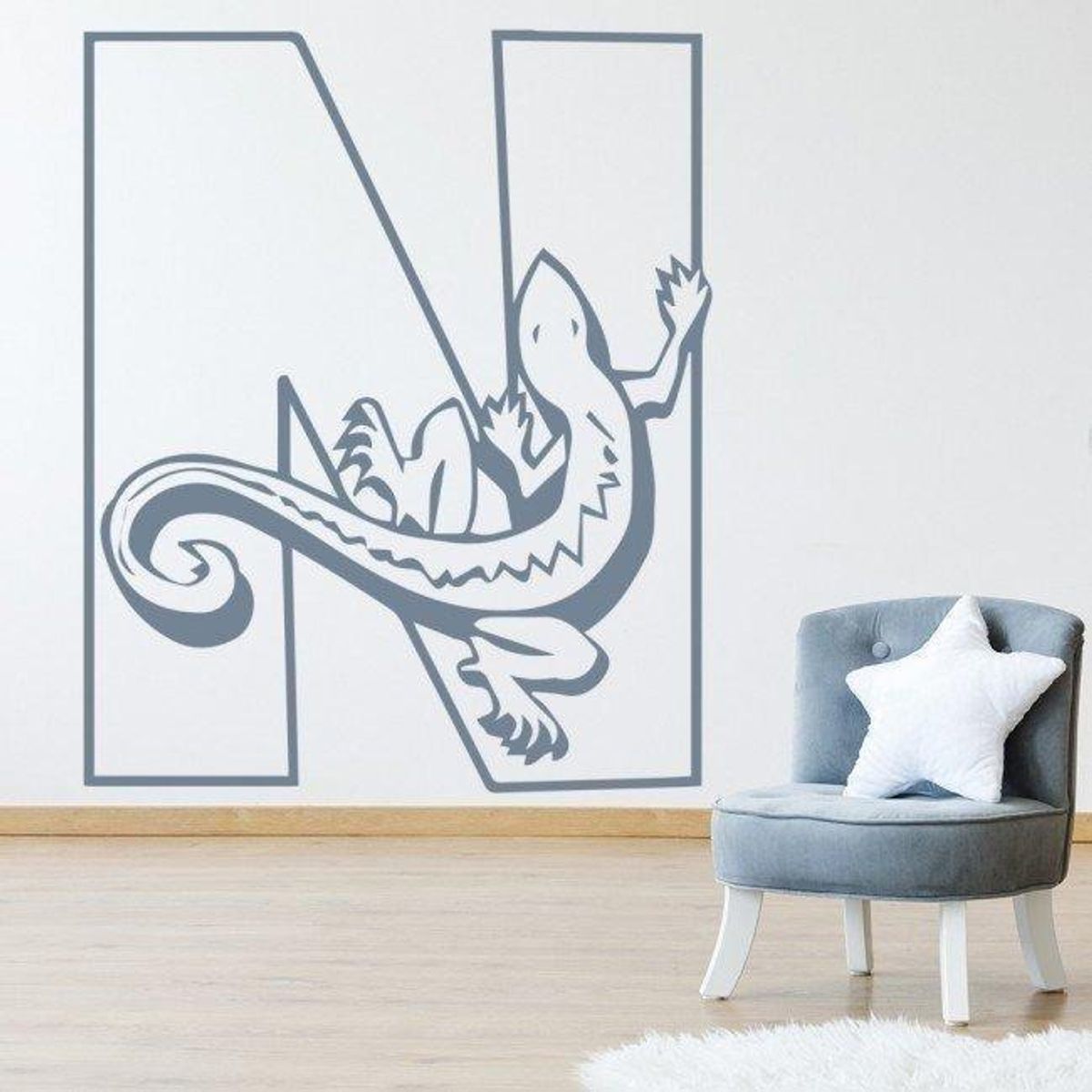 GENERICO - Decomural N Newt Alphabet Nursery WS-34464