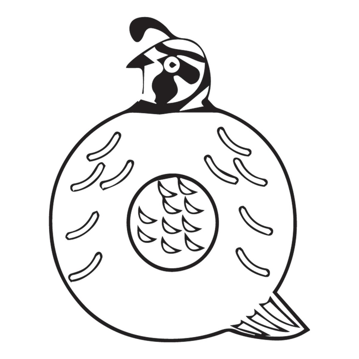 GENERICO - Decomural Q Quail Alphabet Childrens Nursery WS-34468