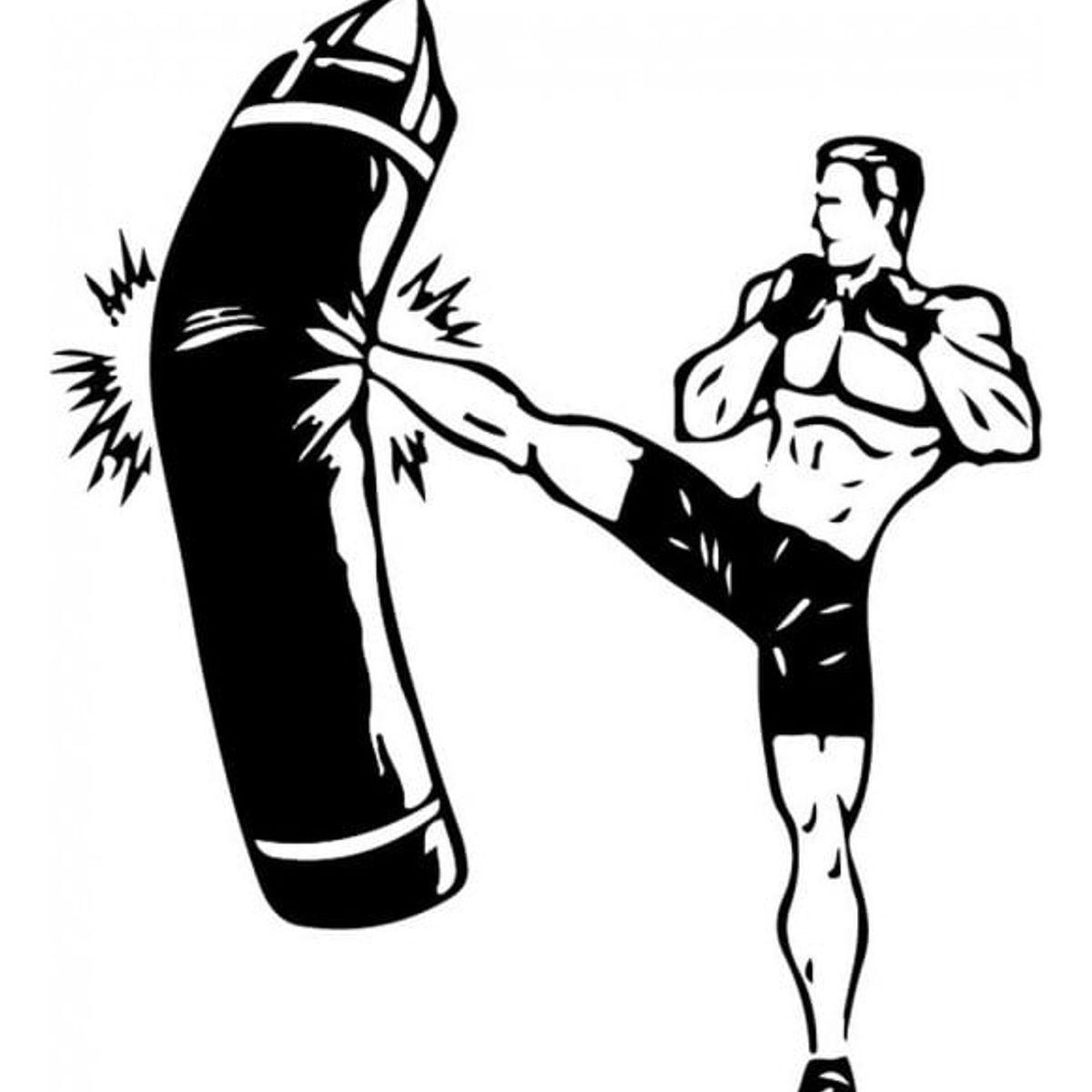 GENERICO - Decomural Kickboxer Fighting Boxing Sports WS-32970