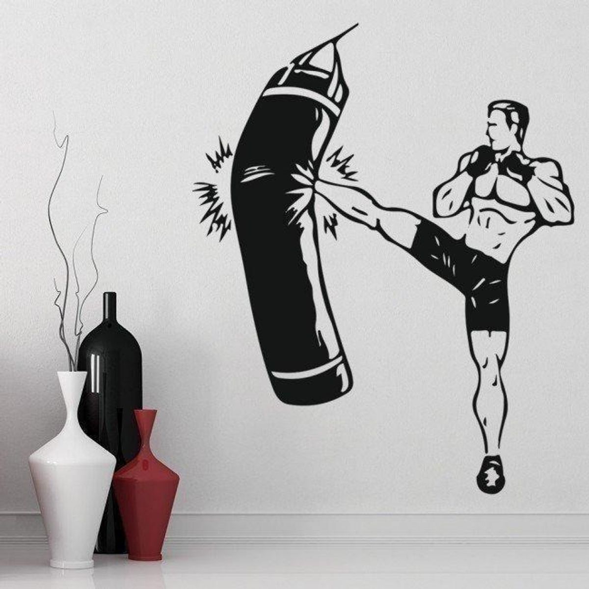 GENERICO - Decomural Kickboxer Fighting Boxing Sports WS-32970
