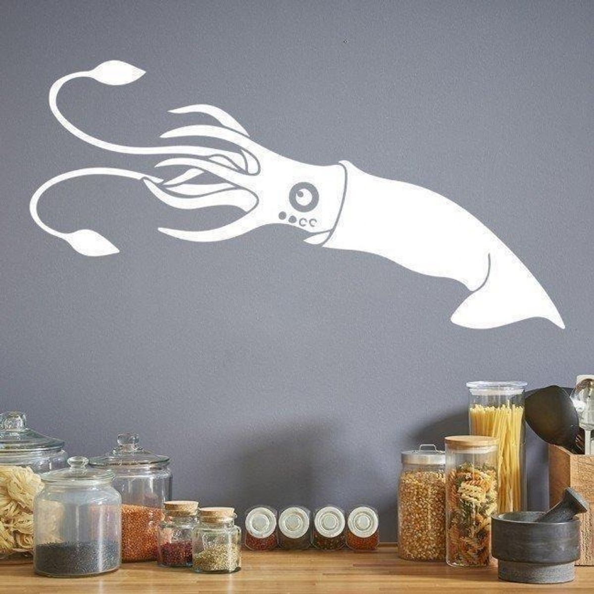 GENERICO - Decomural Squid Under The Sea WS-32973
