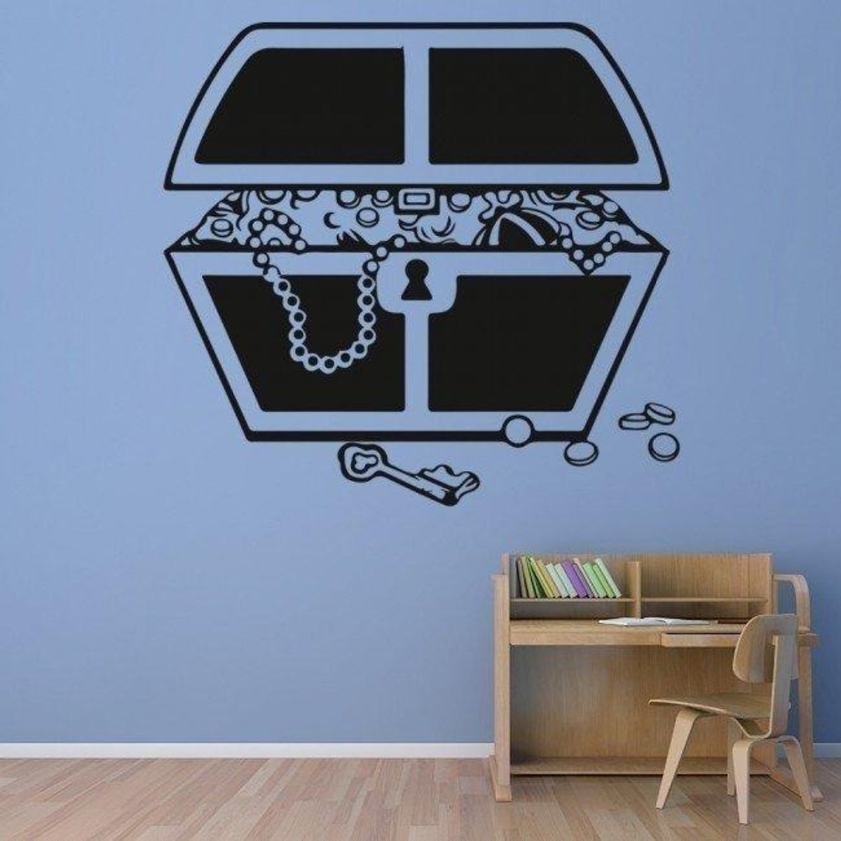 GENERICO - Decomural Treasure Chest Pirate WS-32982