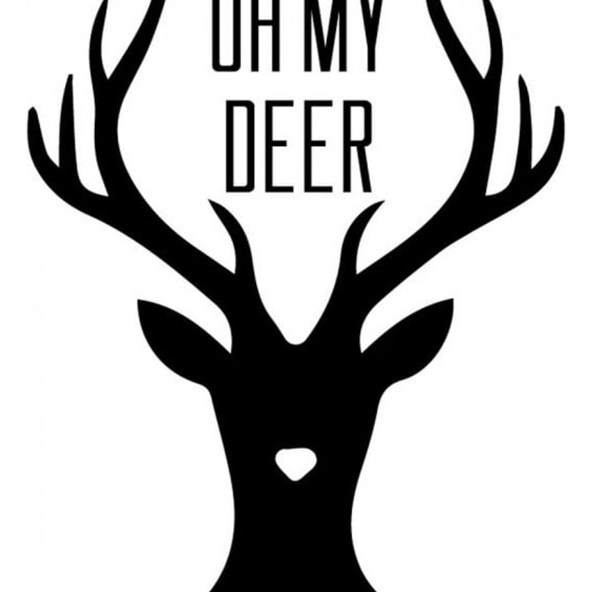 GENERICO - Decomural Oh My Deer Wild Animals WS-33002