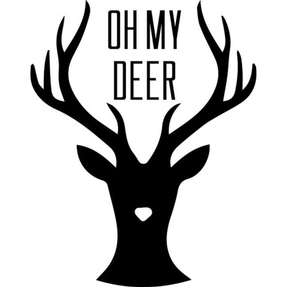 GENERICO - Decomural Oh My Deer Wild Animals WS-33002