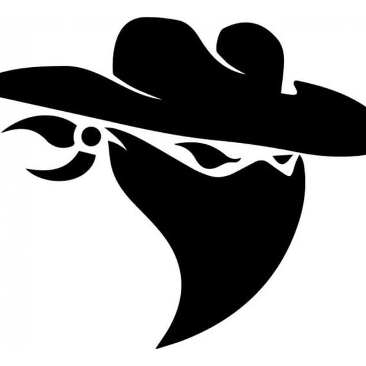 GENERICO - Decomural Masked Bandit Head Wild West America Usa WS-33006