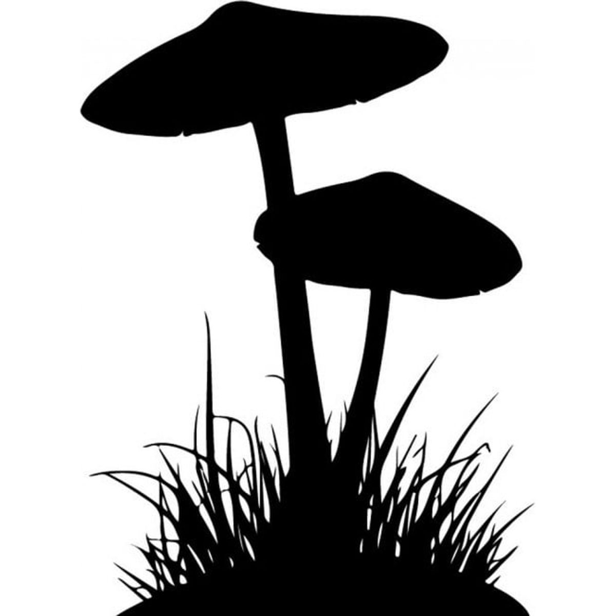 GENERICO - Decomural Mushroom Flowers Flowers Trees WS-33016