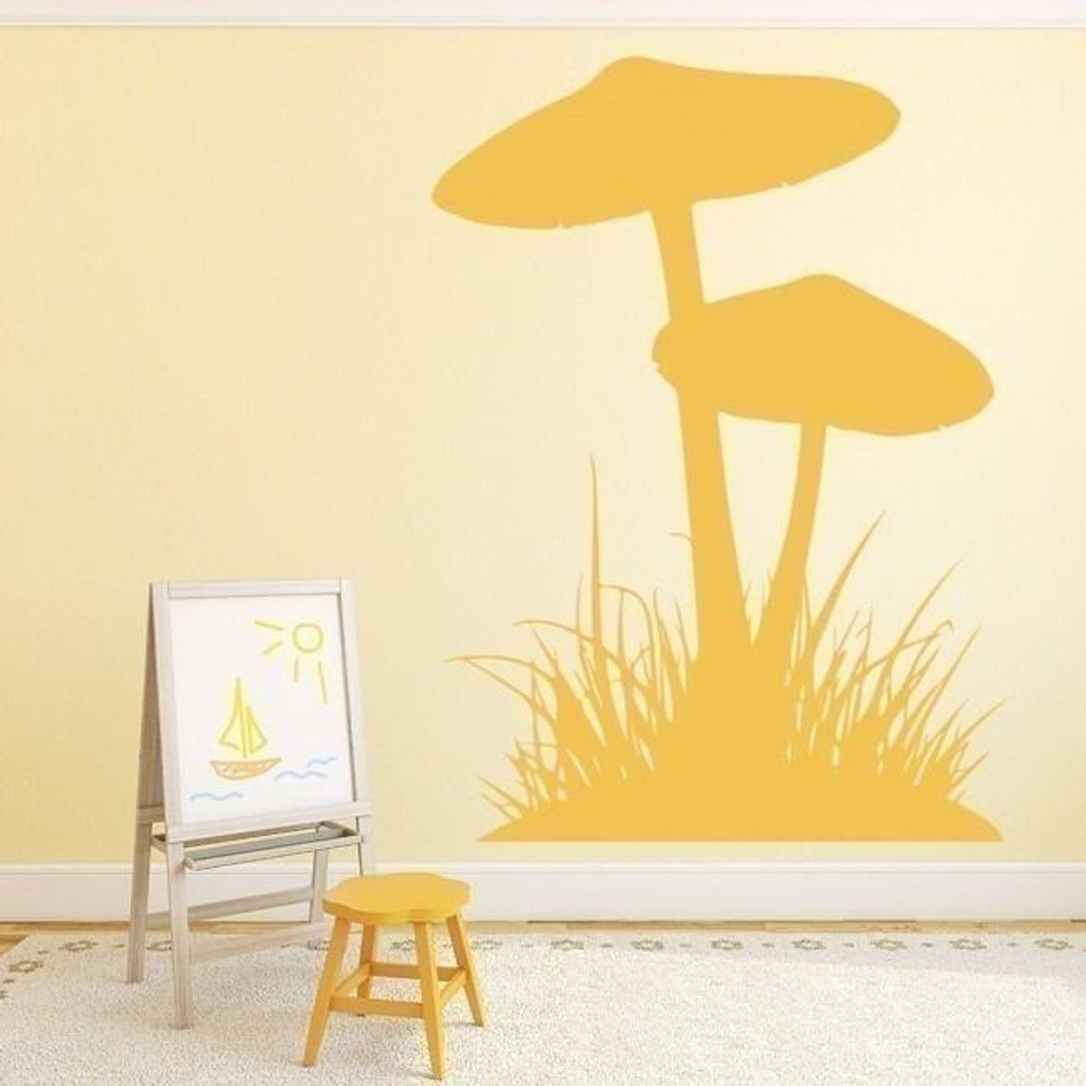 GENERICO - Decomural Mushroom Flowers Flowers Trees WS-33016