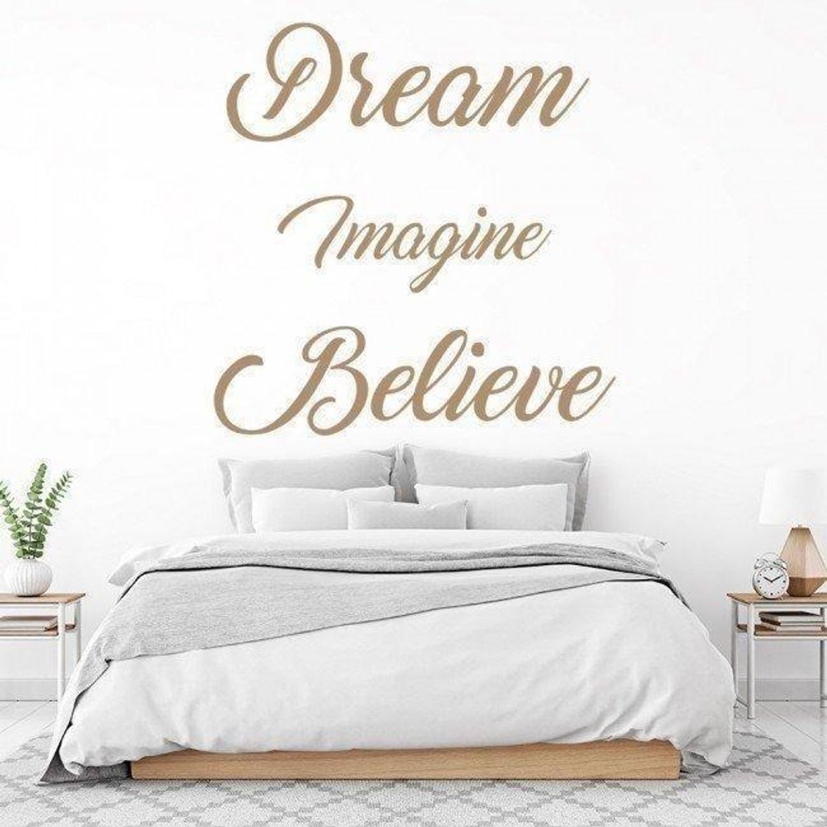 GENERICO - Decomural Dream Imagine Believe Inspirational WS-44271