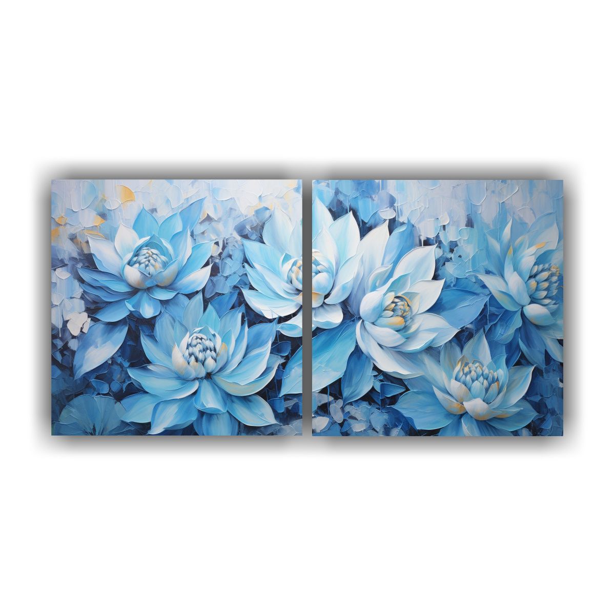 GENERICO - Arte De Pared Tela Sublimada Espacio Lote 2 140x70 Cm