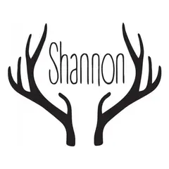 GENERICO - Decomural Personalised Name Deer Antler WS-44287