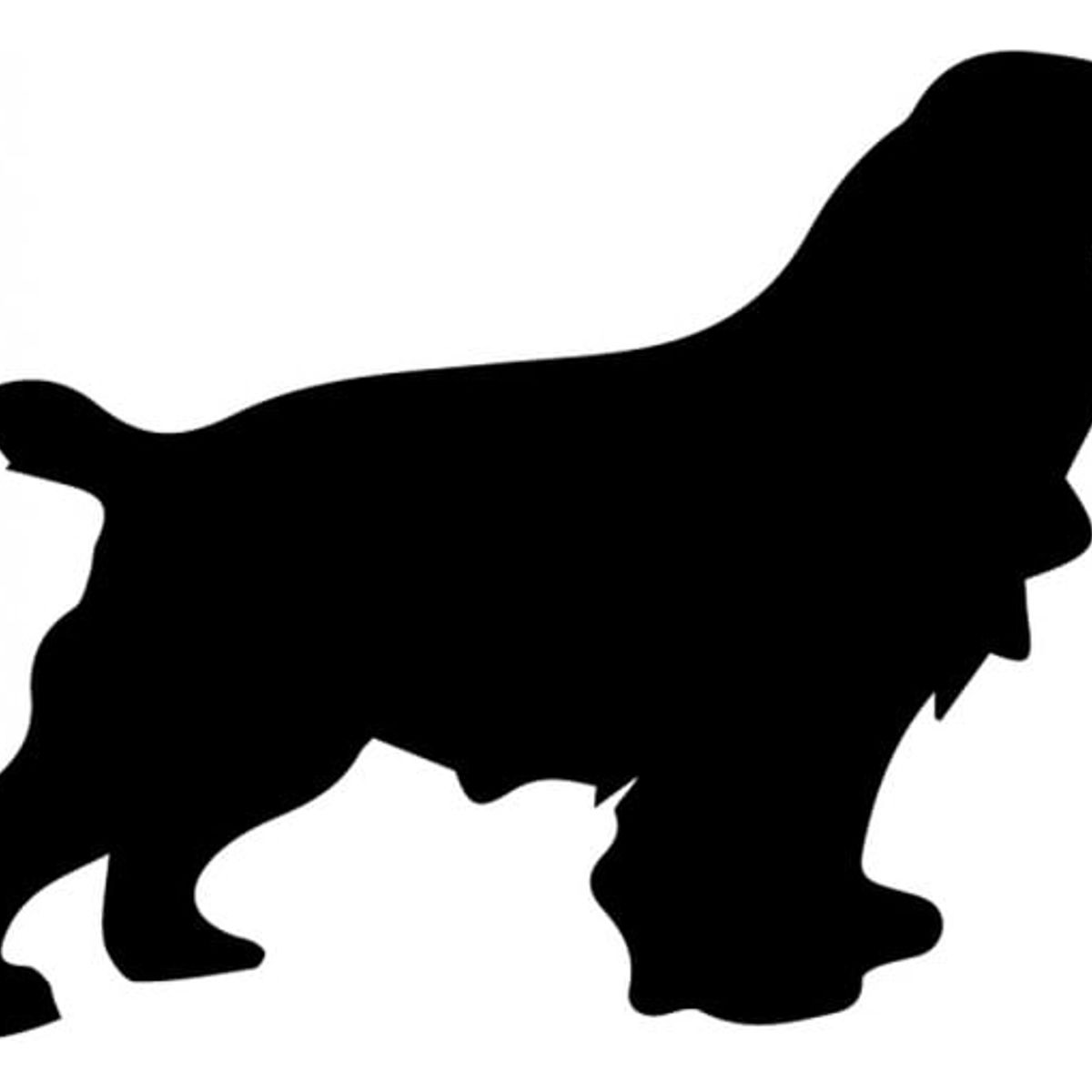 GENERICO - Decomural Spaniel Dog Pets Animals Pack WS-33059