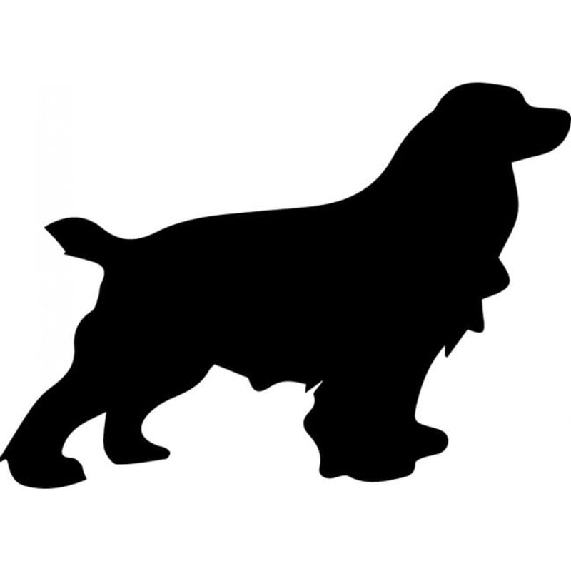GENERICO - Decomural Spaniel Dog Pets Animals Pack WS-33059