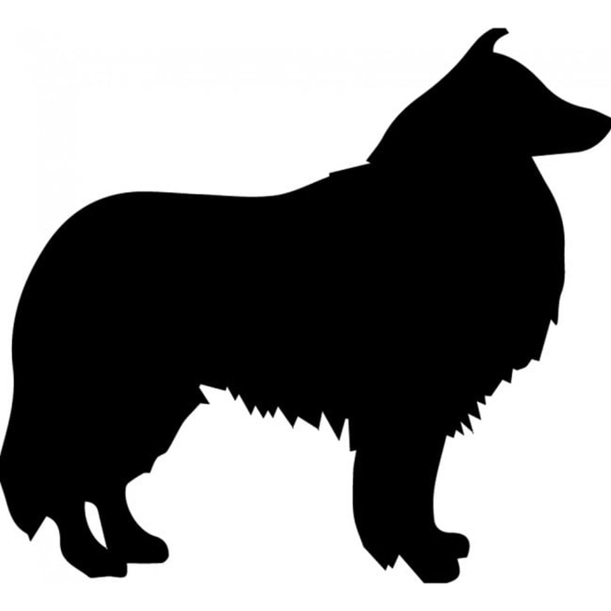 GENERICO - Decomural Collie Sheepdog Pet Animals Pack WS-33060