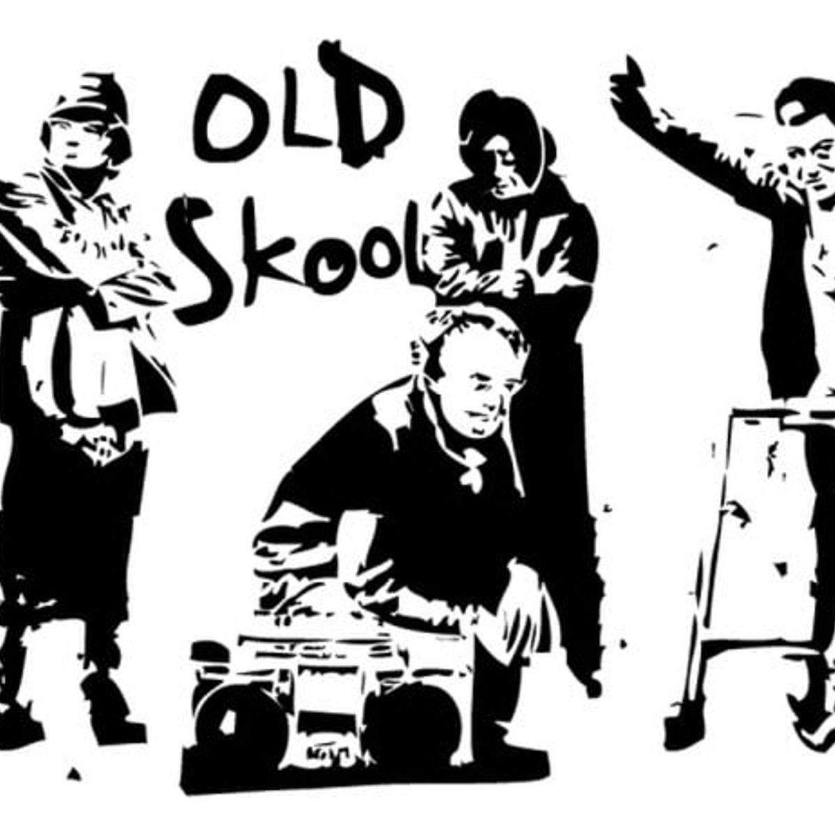 GENERICO - Decomural Old School Music Banksy WS-34480